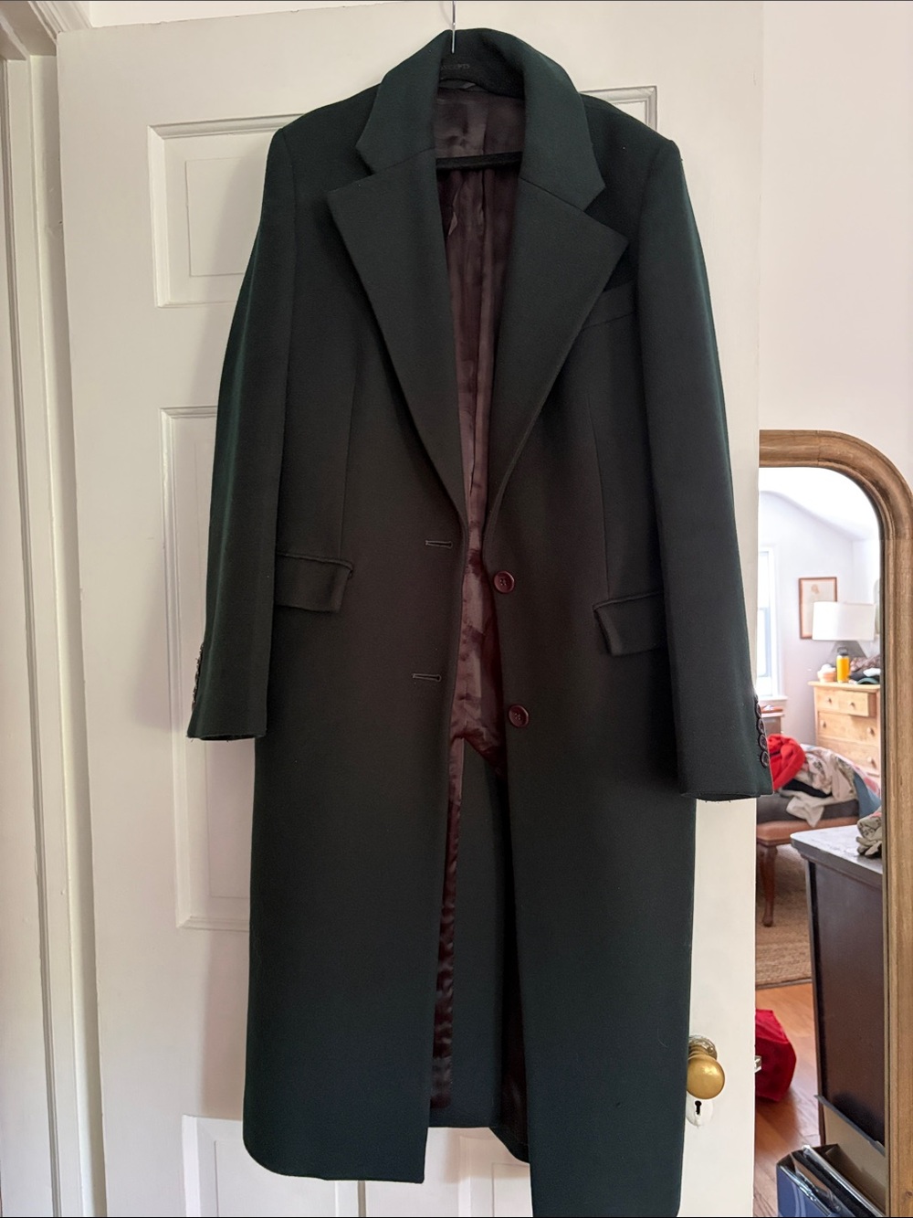Joseph Dark Green Long Coat‎ - Picture 11 of 11